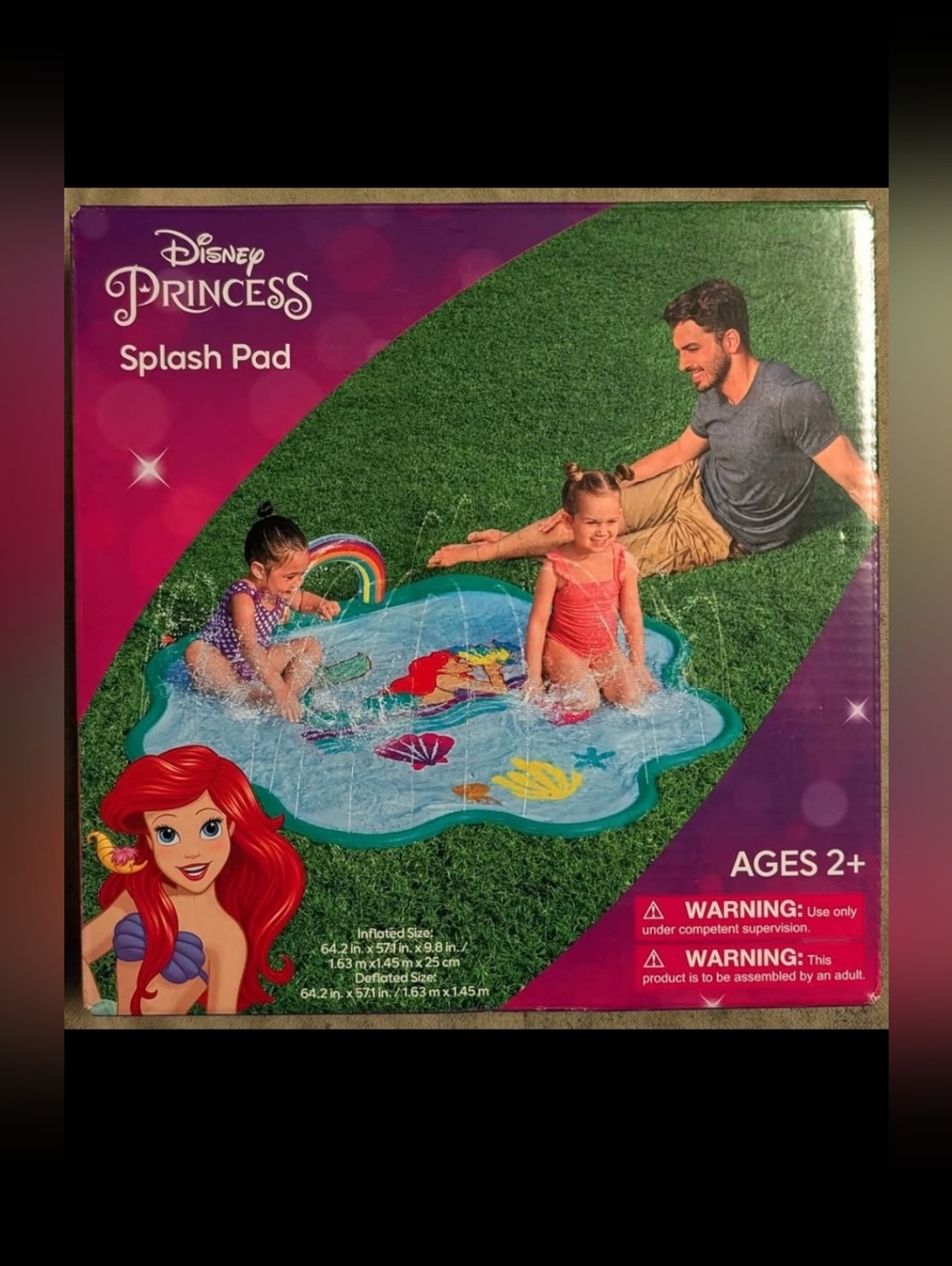Ariel Splash Pad - Blue